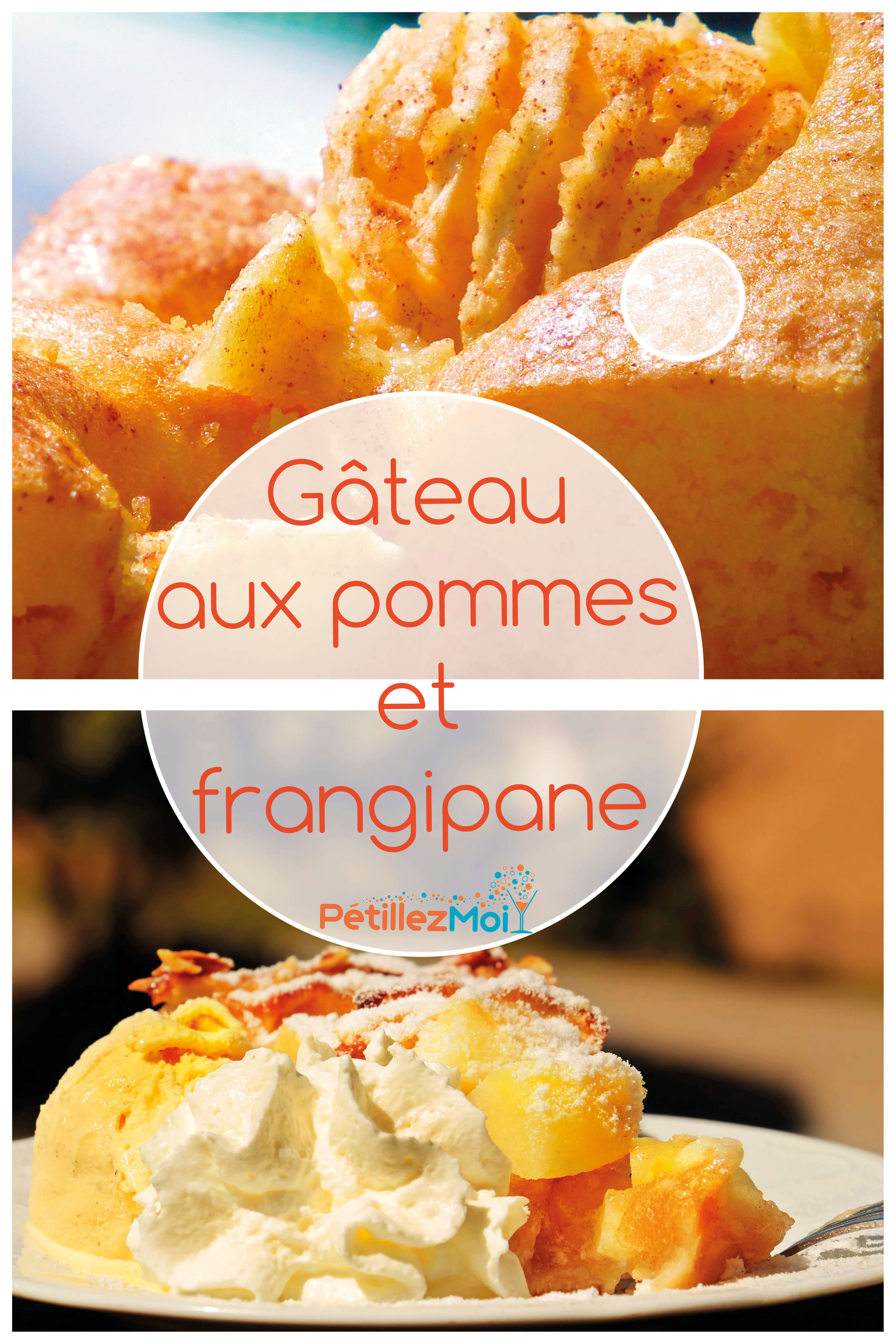 Gâteau aux pommes et frangipane