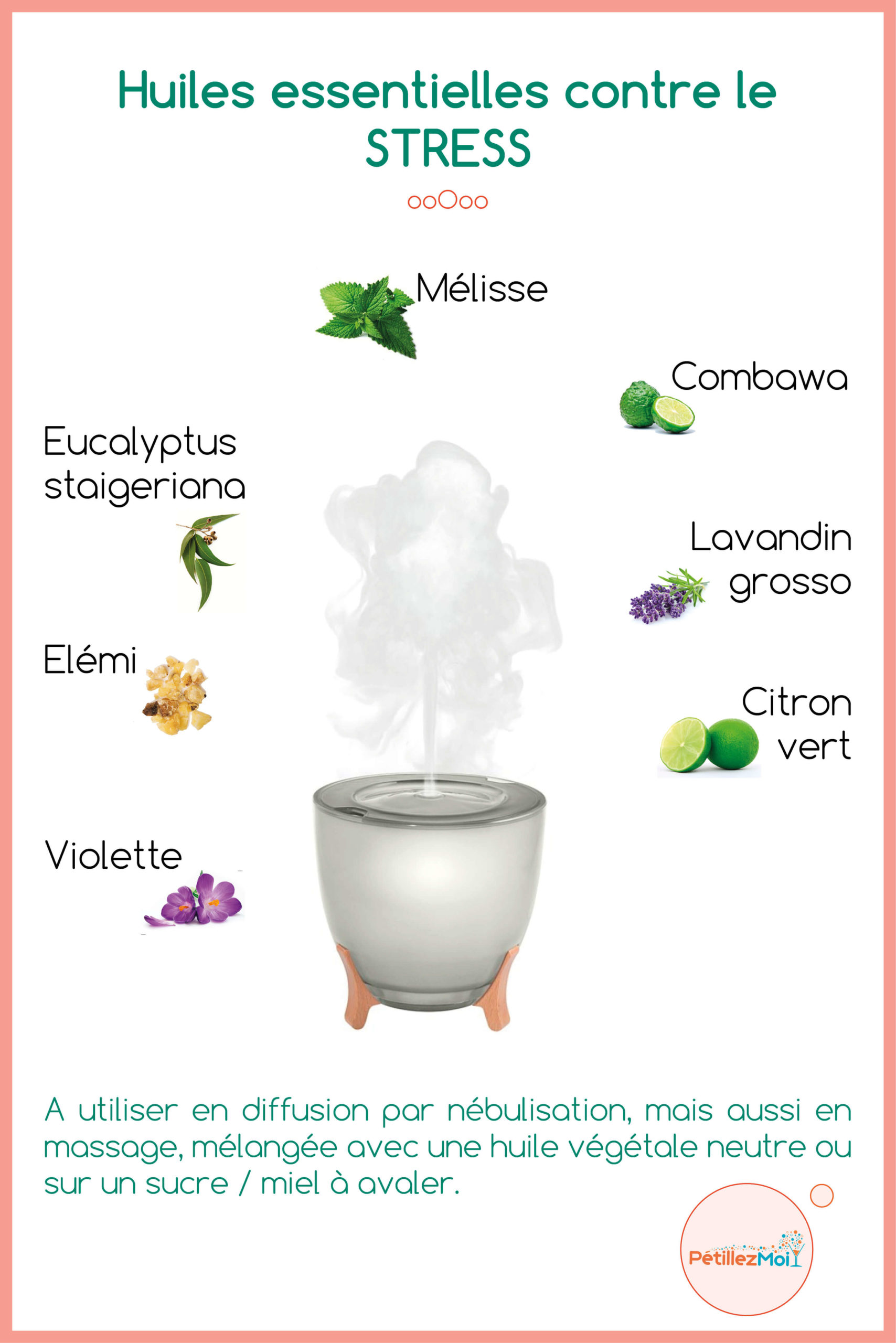 huiles essentielles contre le stress