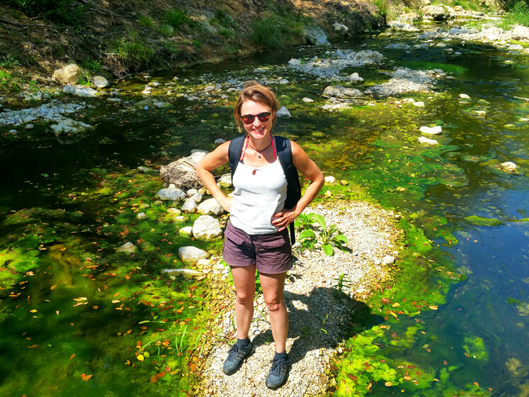 Randonnée le long de la Brague