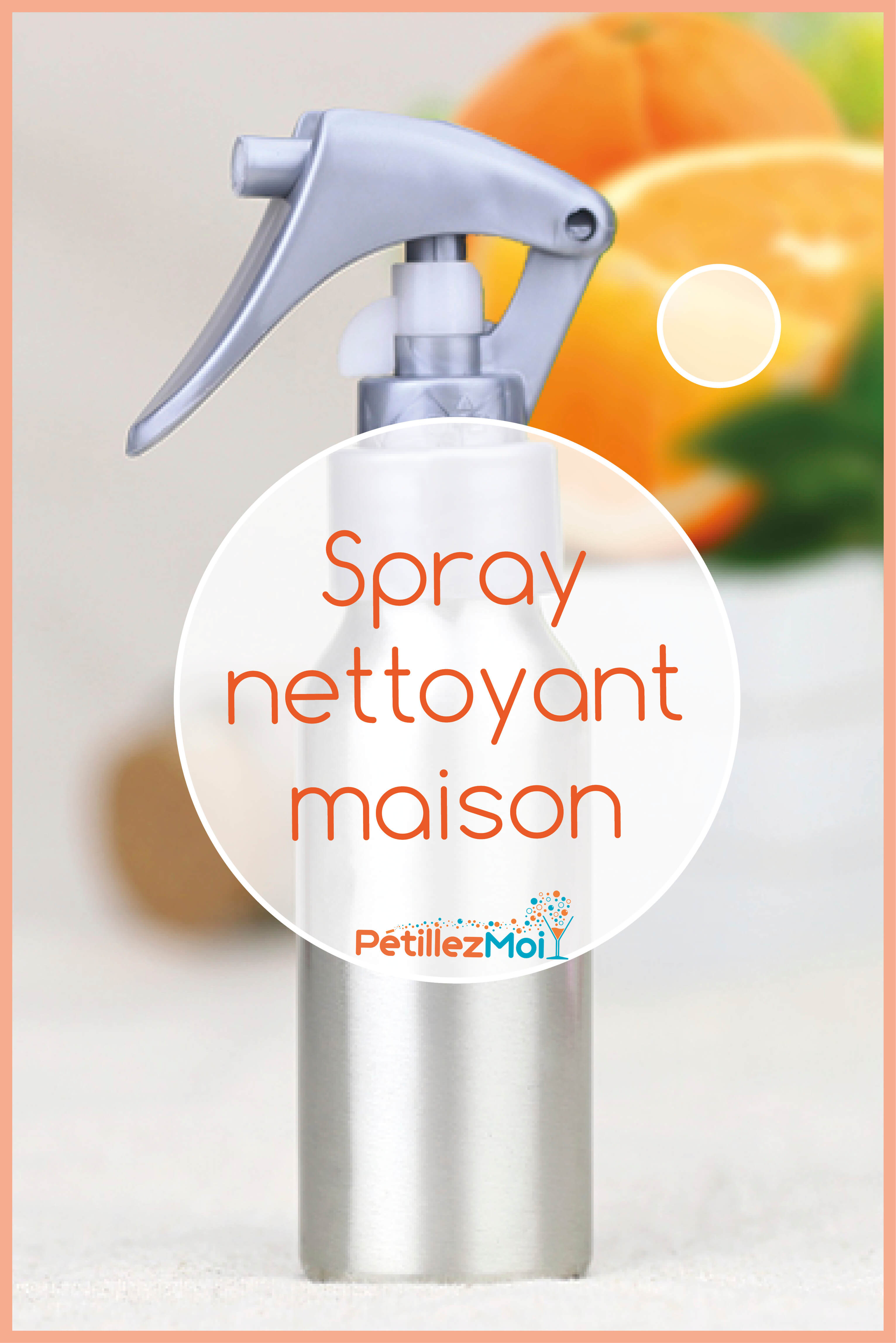 spray nettoyant naturel pour la maison