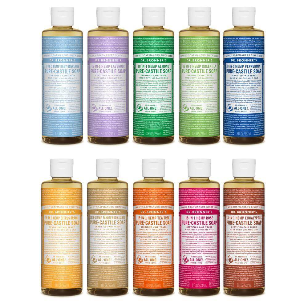 Lessive au savon de castille