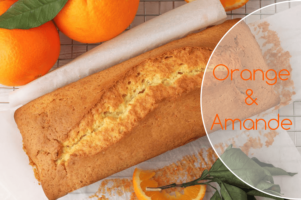 Gâteau au yaourt à l'orange et à l'amande