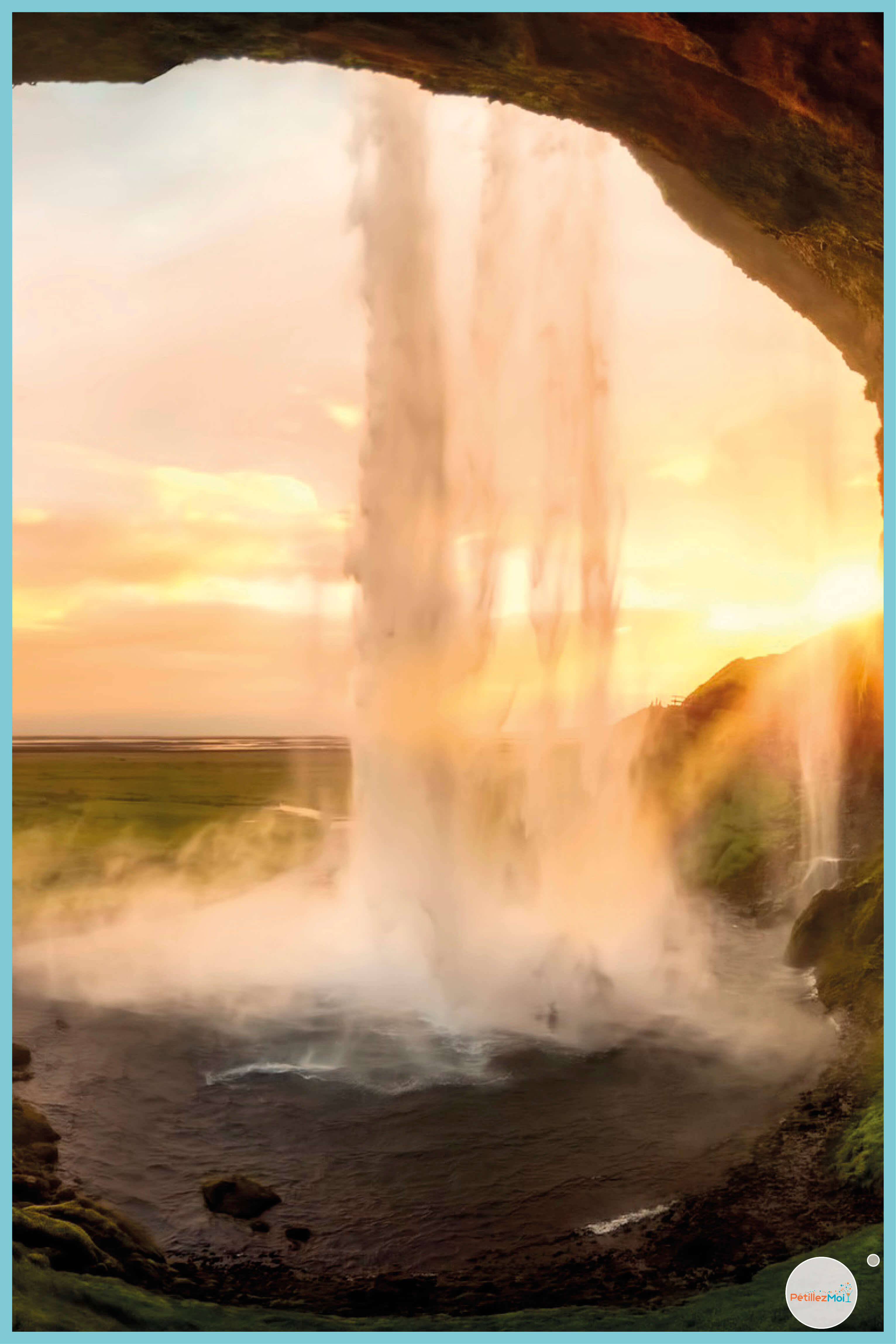 islande chute d'eau