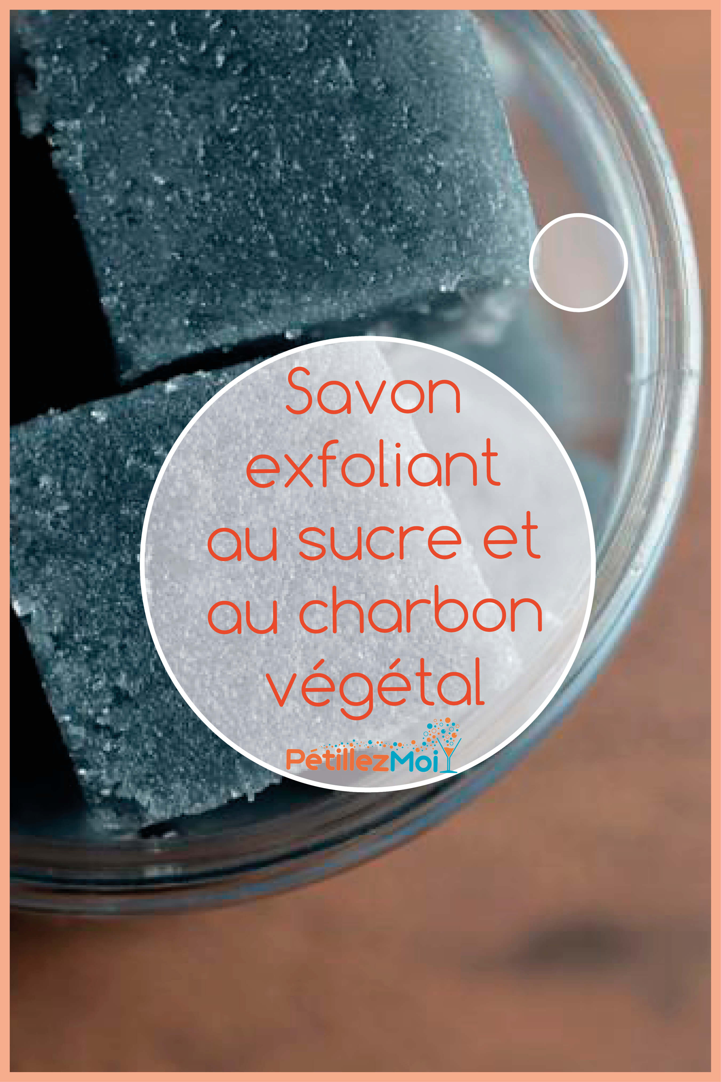 savon exfoliant charbon végétal